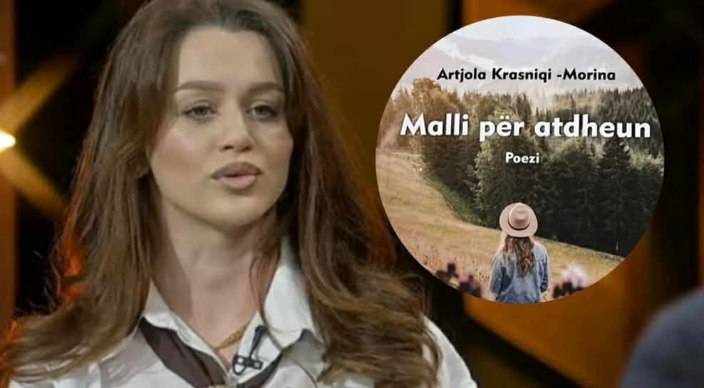 Artjola Krasniqi la atdheun për dashurinë dhe përmes poezisë rrëfen mallin e pashuar