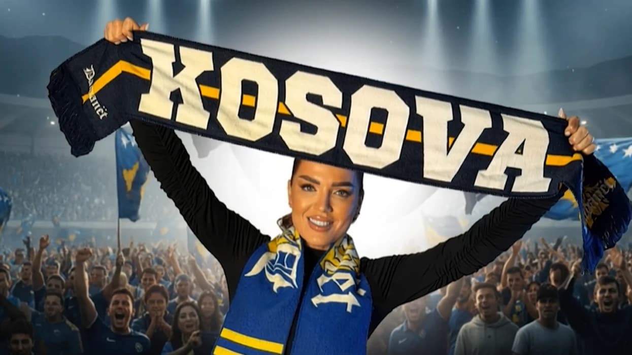 “Zemra e Dardanisë” – Edona Llalloshi me këngë për Kosovën në ditën e finales historike