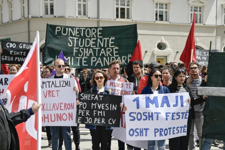 Dita e Punëtorëve, nesër protestohet në Prishtinë