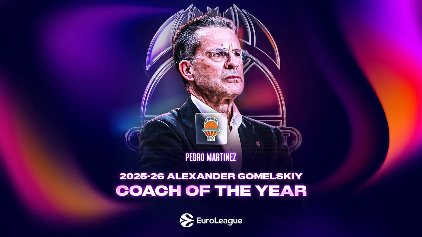 Pedro Martínez shkruan histori në EuroLeague, shpallet “Trajneri i Vitit” pas sezonit brilant me Valencian
