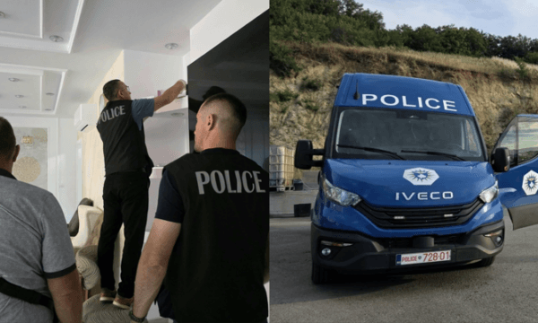 Operacioni kundër krimit të organizuar: Arrestohen nëntë persona, sekuestrohen para, armë, vetura dhe autobotë