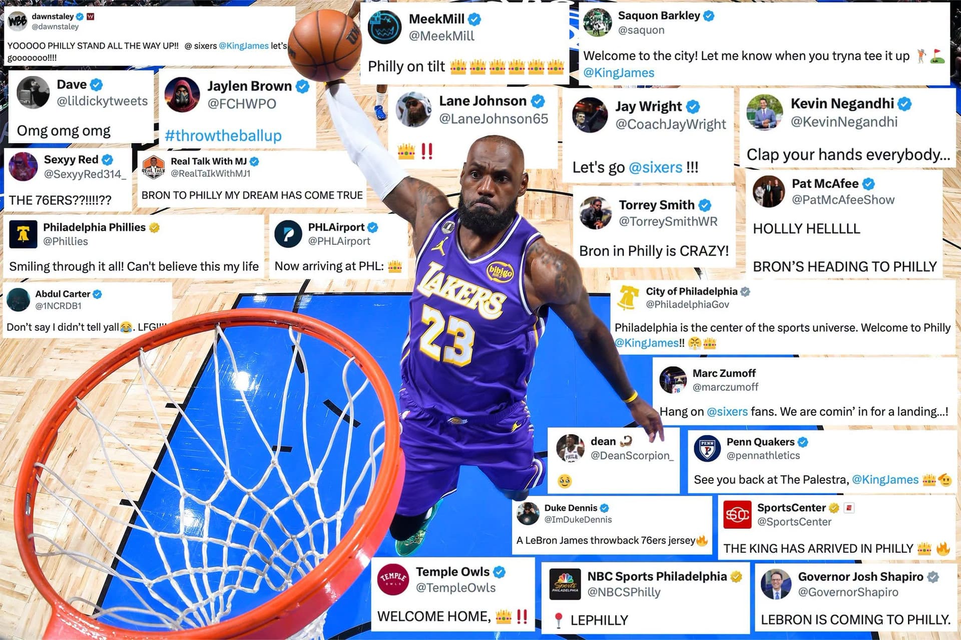 Zyrtare: LeBron James transferohet te Philadelphia 76ers