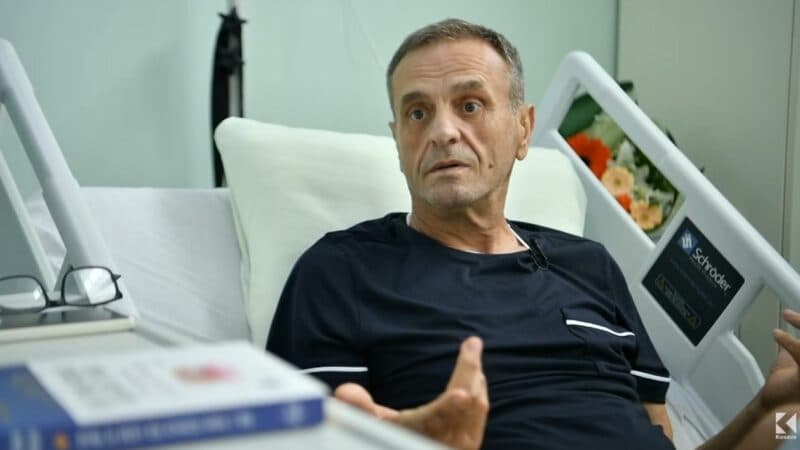 Sinan Vllasaliu tregon gjendjen shëndetësore pas aksidentit të rëndë me motor