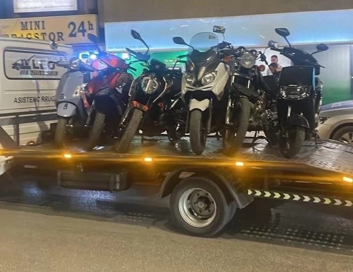 Dhjetëra gjoba ndaj motoristëve në Prishtinë, prishën rendin dhe qetësinë