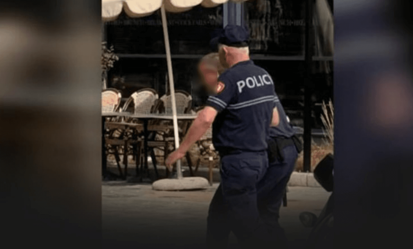 Dyshohet se u godit me guri nga protestuesit, Balla: Kush ngre dorë ndaj policisë, ka ngritur dorë ndaj shtetit