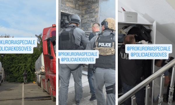 U arrestuan 9 persona e sekuestruan para e vetura – Prokuroria i publikon pamjet e operacionit