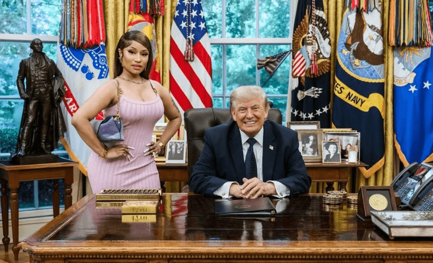 Nicki Minaj viziton Shtëpinë e Bardhë, deklarata e Trumpit për reperen bëhet virale