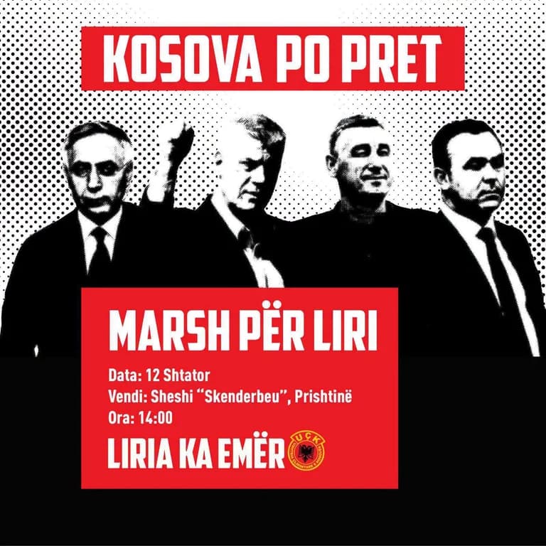 OVL-UÇK mbështet protestën e 12 shtatorit për ish-krerët e UÇK-së