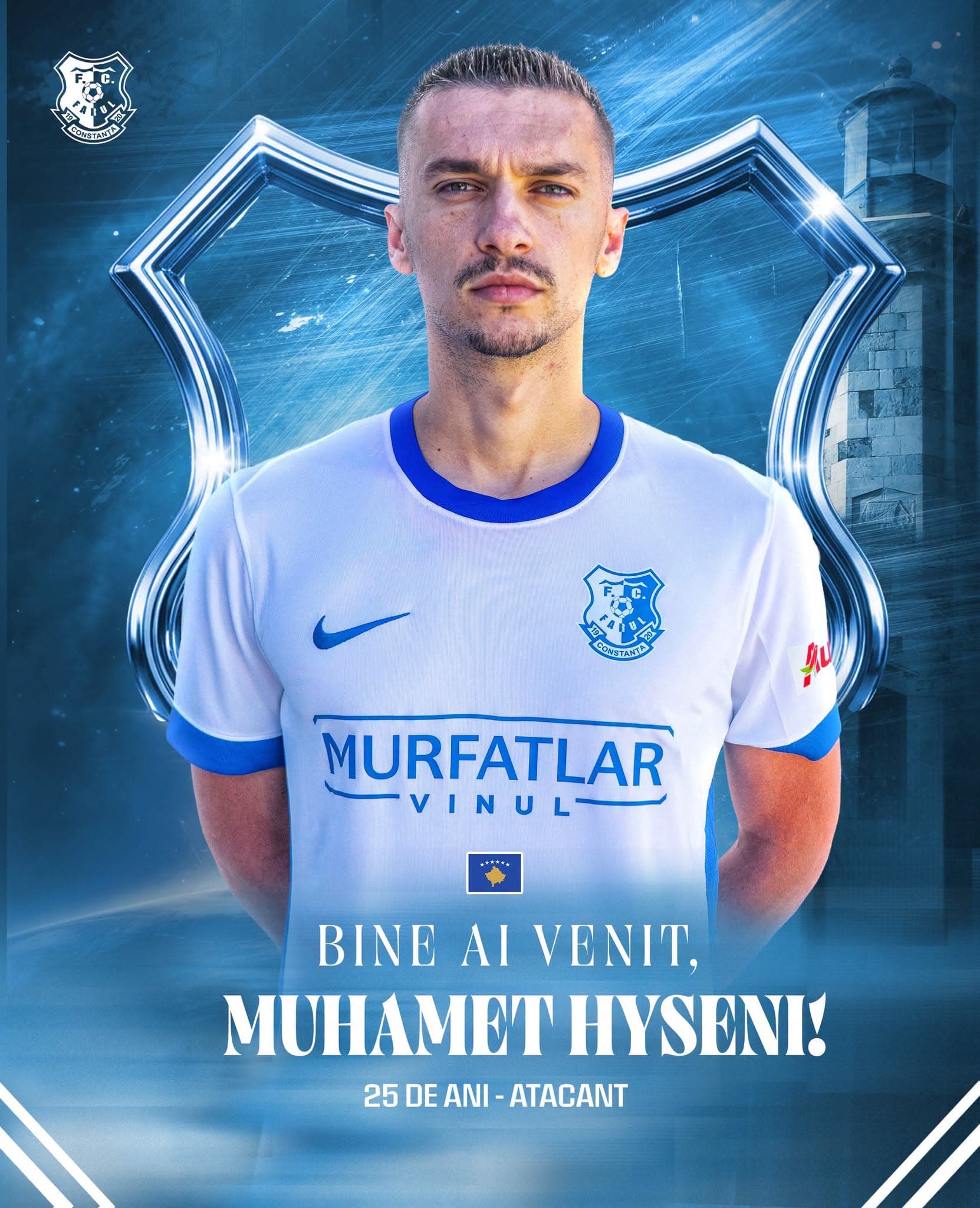 Muhamet Hyseni nis një aventurë të re, sulmuesi kosovar transferohet në Rumani