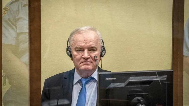 Vdes krimineli i luftës Ratko Mlladiq, i dënuar për gjenocid në Srebrenicë