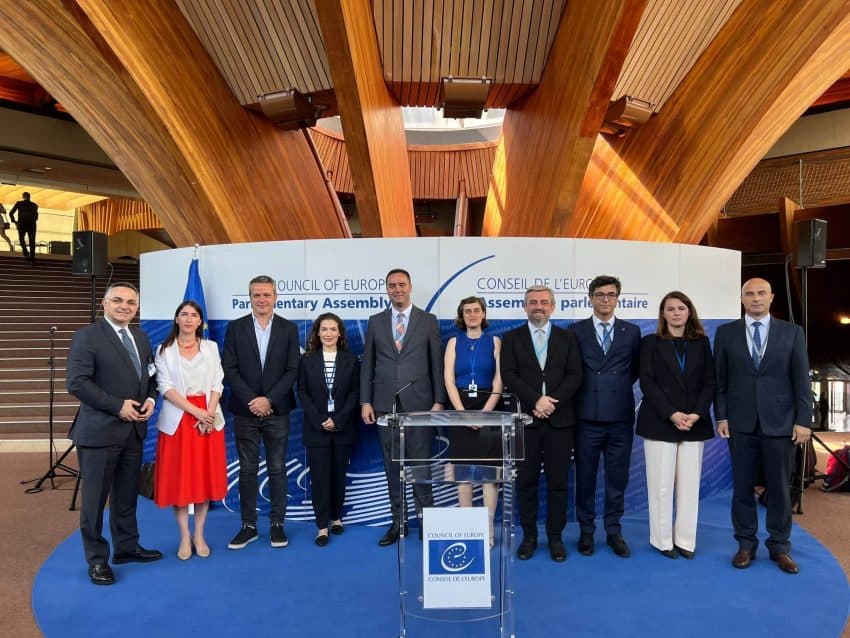 Konjufca zhvilloi takime me drejtues të AP të Këshillit të Evropës dhe delegacione pjesëmarrëse në APKE