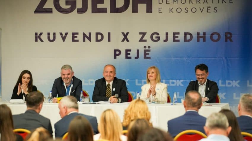 Gazmend Muhaxheri rizgjidhet kryetar i Degës së LDK-së në Pejë