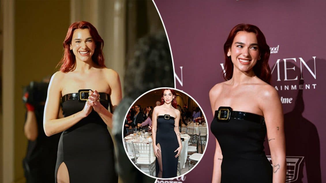 Dua Lipa impresionon me paraqitjen elegante në “Women In Entertainment 2023”