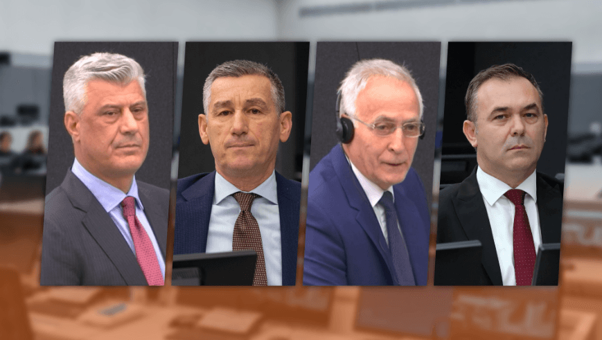 Prokuroria në Hagë përfundon paraqitjen e provave në rastin Thaçi dhe të tjerët