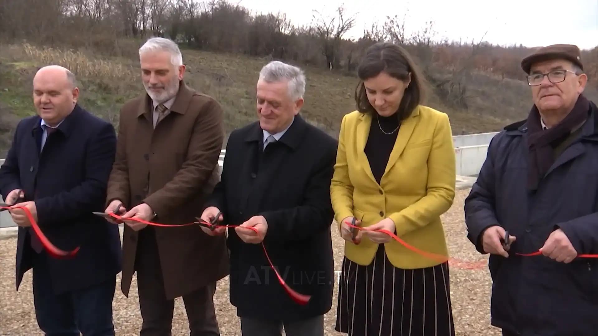 Në fshatin Mihaliq të Vushtrrisë u përurua rezervuari i ujit, pjesë e kanalit të Iber Lepencit