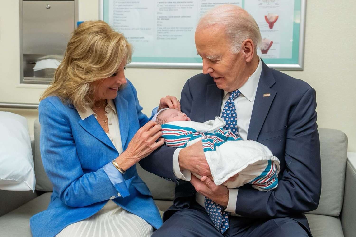 Presidenti Joe Biden bëhet stërgjysh
