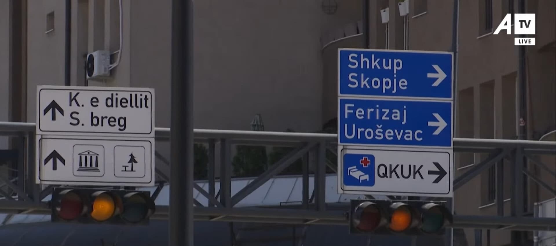 Vendosja e semaforëve nëpër rrugë të Prishtinës