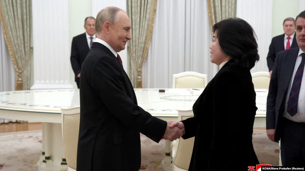Putin mirëpret në Kremlin kryediplomaten e Koresë së Veriut