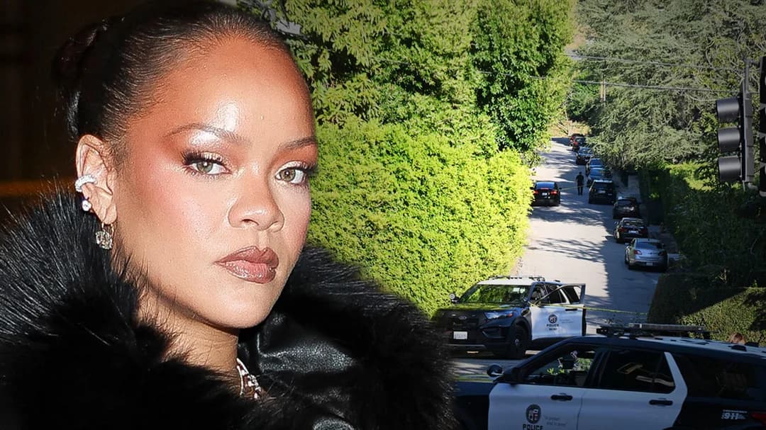 Rihanna largohet nga Los Angeles pas të shtënave në rezidencën e saj në Beverly Hills