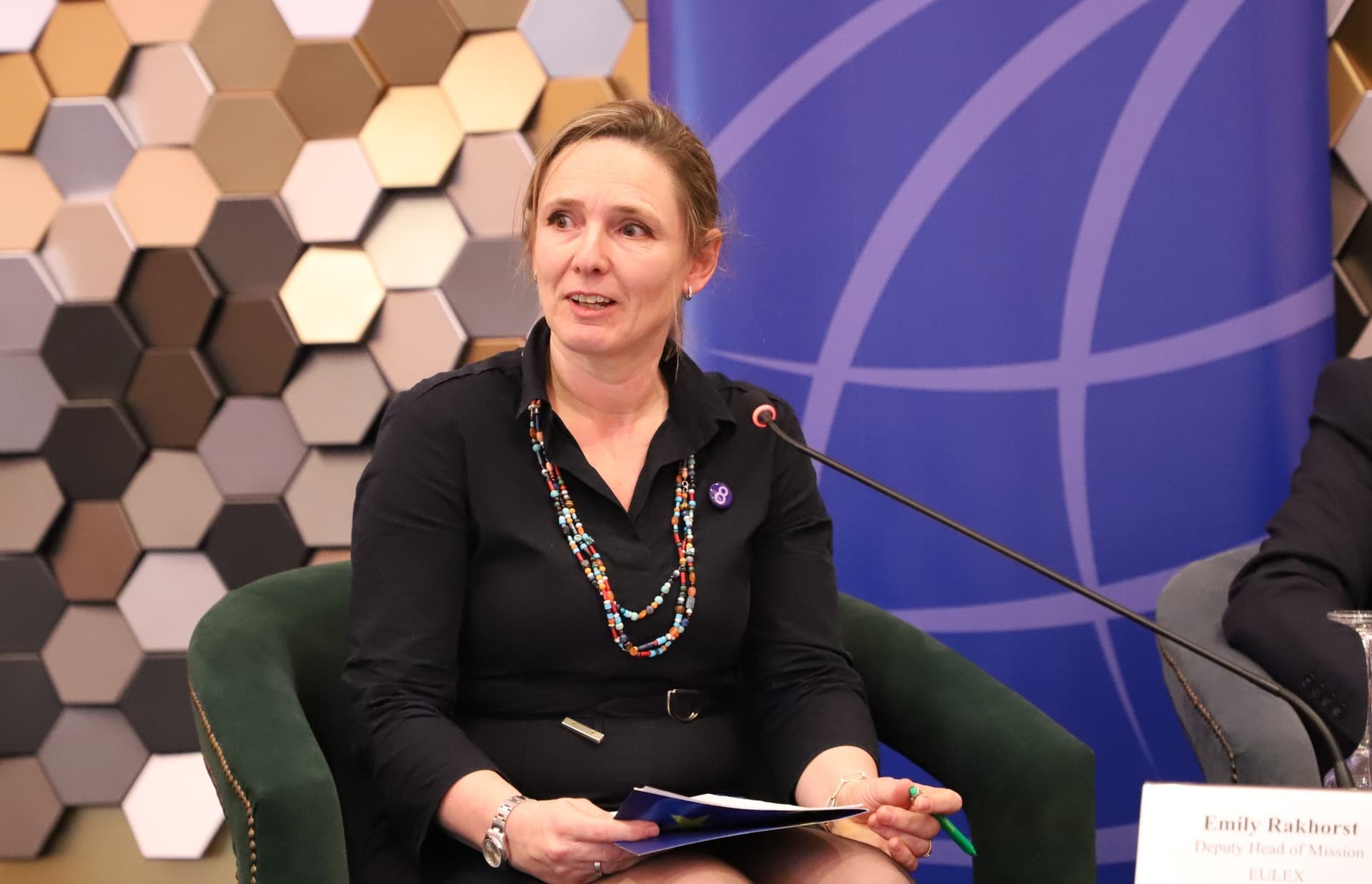 Pas largimit të Barbanos, Emily Rakhorst emërohet ushtruese e detyrës së shefes së EULEX-it