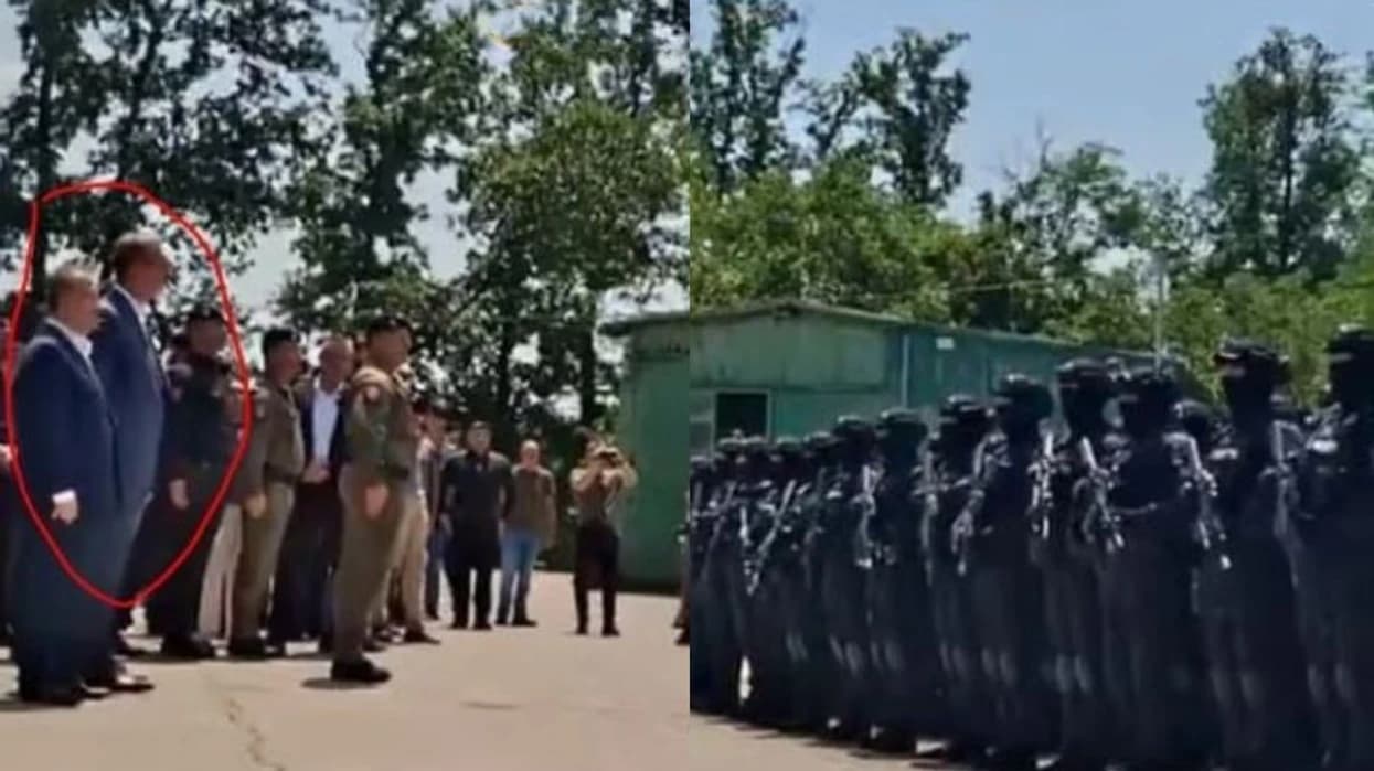 Mesazhe nacionaliste nga Beogradi: Xhandarmëria serbe këndon për Kosovën para Vuçiqit