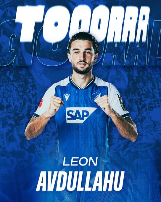 Eurogol ndaj Dortmundit, Leon Avdullahu shënon golin e parë me Hoffenheimin