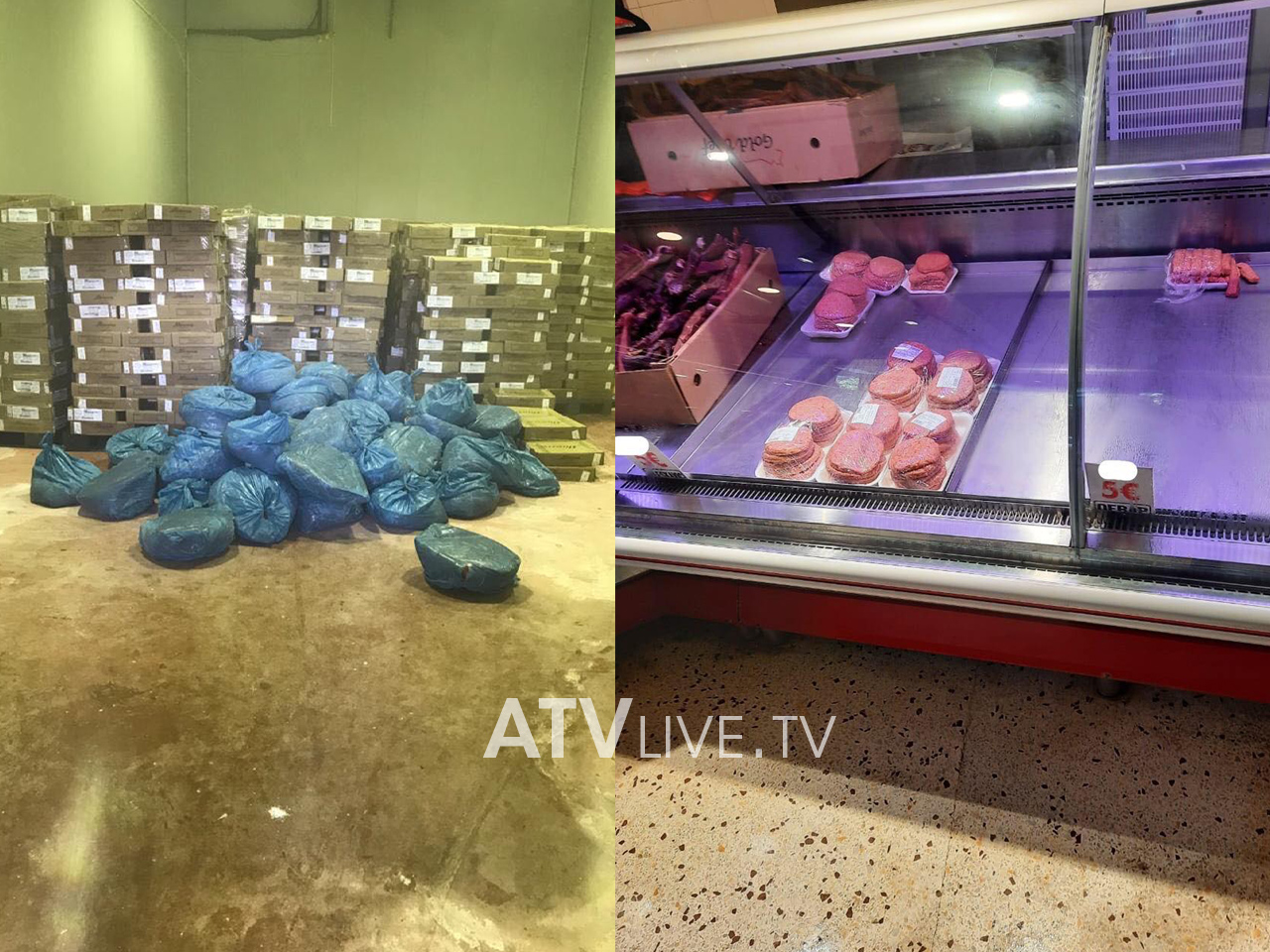 Policia e Kosovës në bashkëpunim me AUV-in ka gjetur dhe asgjësuar rreth 2000 kg mish me afat të skaduar