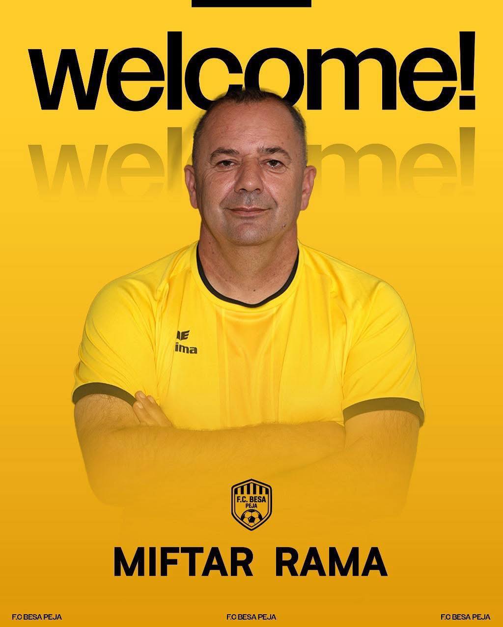 Miftar Rama merr drejtimin e FC Besa Pejës