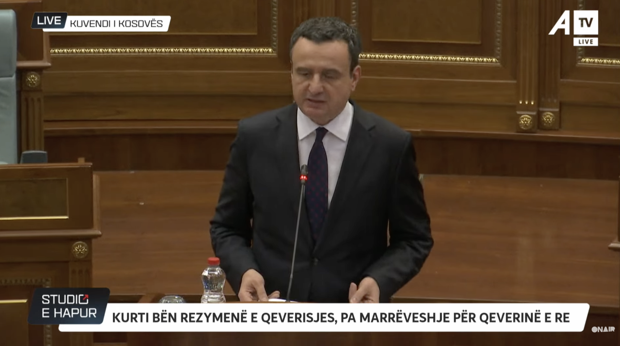 Kurti prezanton kabinetin qeverisës   përbërja e plotë e ministrave dhe zv kryeministrave