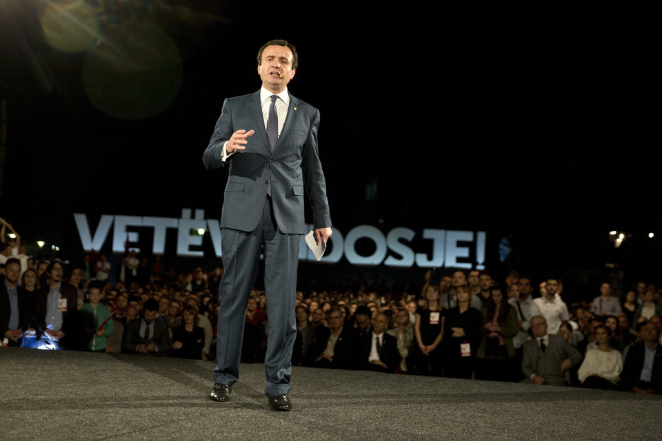 Albin Kurti sërish kandidat i VV së për kryeministër të Kosovës