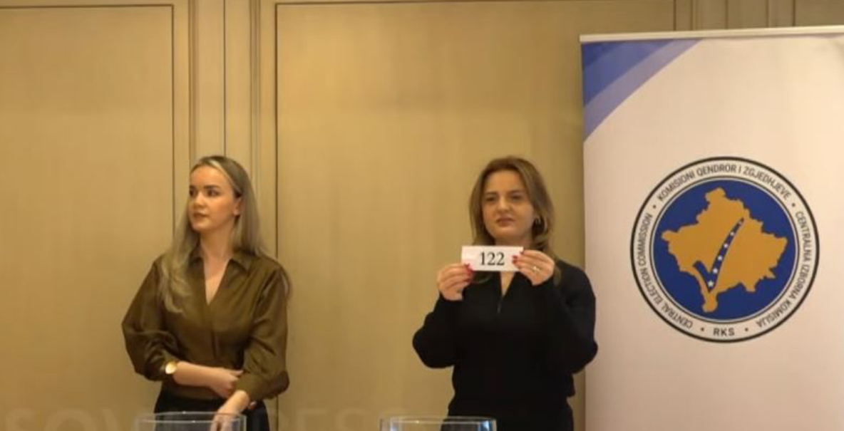 Nisma Socialdemokrate në garë me numrin 122 më 28 dhjetor