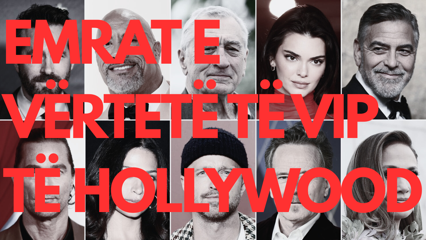 Emrat e të VIP ave që fshihen pas pseudonimeve