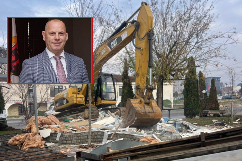 Shembja e terrasës së restorantit të asamblistit të PDK së  kryetari Lladrovci thotë se e zbatoi ligjin