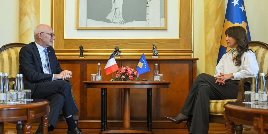 Haxhiu takon ambasadorin Guerot  flasin për bashkëpunimin Kosovë Francë