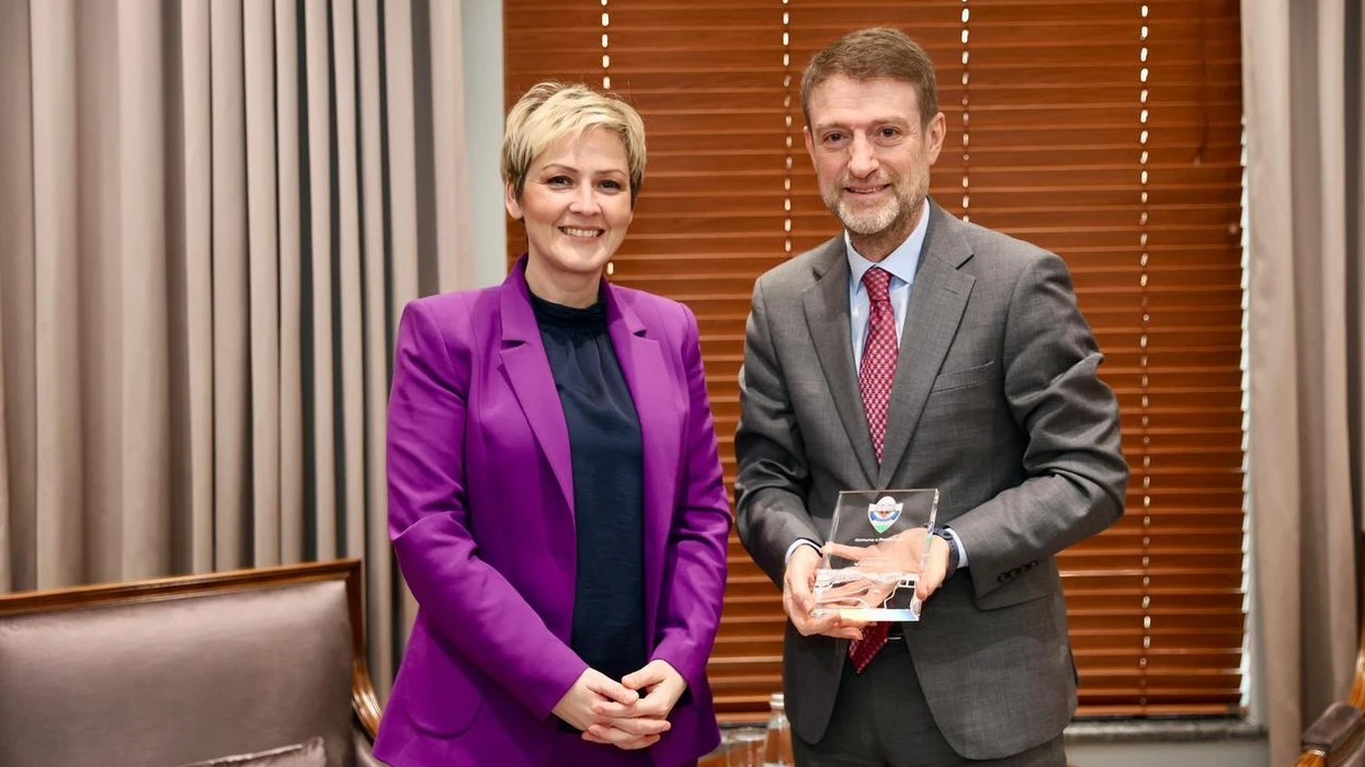 Kryediplomati shqiptar  Shqipëria e përkushtuar për të mbrojtur të drejtat e shqiptarëve në Luginë