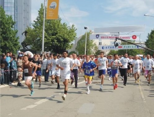 Gara ndërkombëtare e vrapimit  nesër për dy orë bllokohet rruga nga Prishtina Mall   deri në Veternik