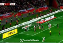 Lewandowski shënon, Polonia barazon ndaj Shqipërisë