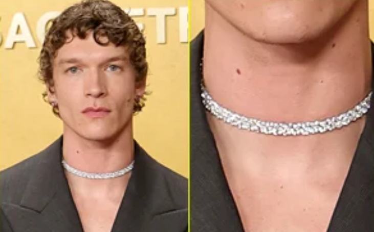 Luksi në tapetin e kuq  Connor Storrie me diamante 6 15 karatësh