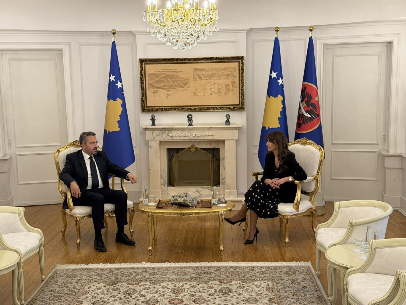 Zgjedhjet e parakohshme  Haxhiu pret në takim kryetarin e KQZ së