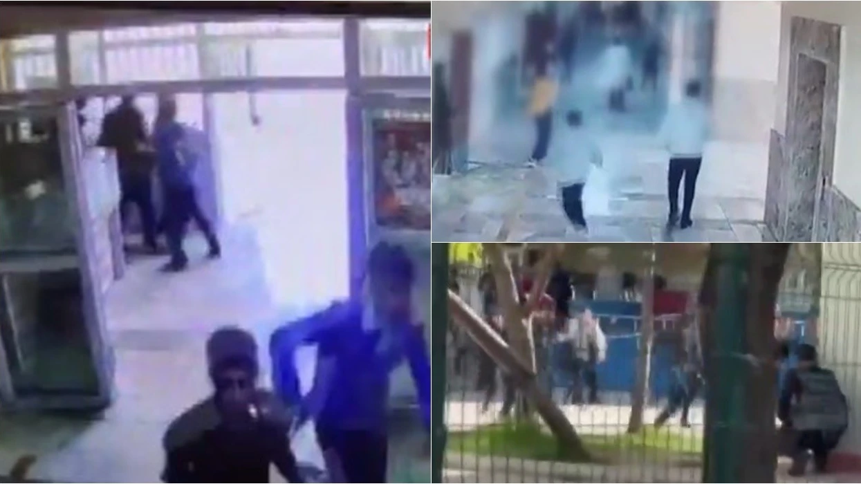 Panik gjithandej  momenti i të shtënave me armë në një shkollë të Turqisë   nga ku mbetën 16 të plagosur