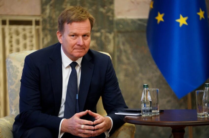 Sorensen pas takimeve në Beograd  U avancuan diskutimet për çështjet kyçe të dialogut