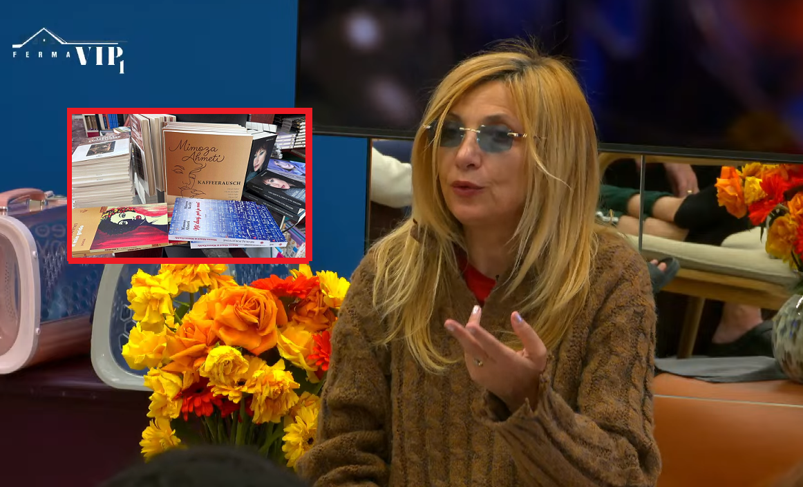 Hyri në  Ferma VIP   librat e Mimoza Ahmetit po shiten me të madhe