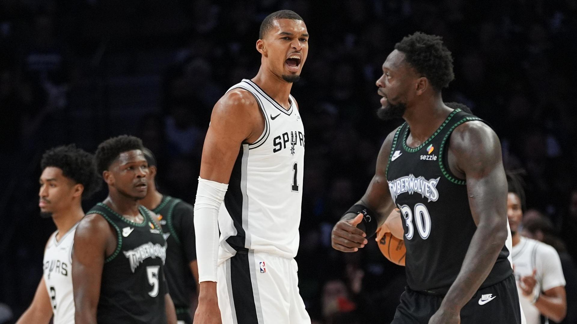 Wembanyama udhëheq San Antonion drejt triumfit  Knicks pranë kualifikimit