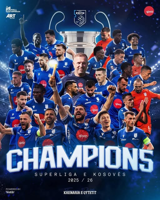 Drita mbrojti titullin e kampionit të Kosovës