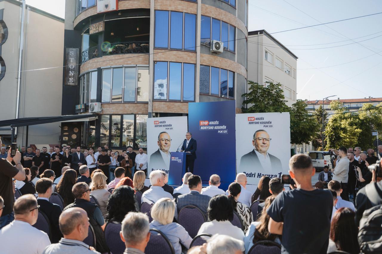 PDK nis ditën e tretë të fushatës me konferencë pa energji elektrike premton investime