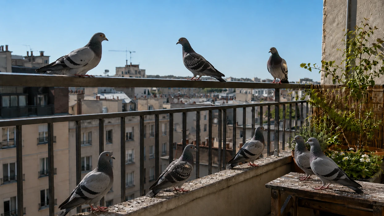Pëllumbat po ju bëjnë rrëmujë në tarracë  Këto truke i largojnë përgjithmonë