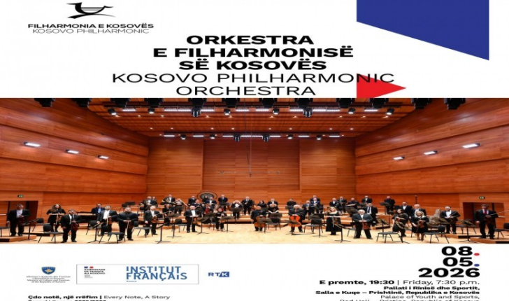 Koncert festiv i Filharmonisë së Kosovës për Ditën e Evropës në Prishtinë