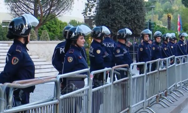 Protesta e PD së sot në Tiranë  mbi 1200 policë në terren
