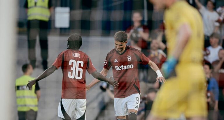 Albion Rrahmani shkëlqen me Sparta Pragën dhe përfshihet në formacionin e javës