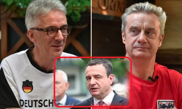  Bodrum gjysmë i mbushur me ujë   ambasadori britanik dhe ai gjerman komentojnë deklaratën e Kurtit